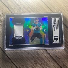 New Listing2021 Trevor Lawrence Panini Certified Blue New Generation RPA /99 SGC 10
