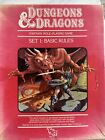 Dungeons & Dragons Basic Rules Set 1 - 1983  Original Box TSR 1011
