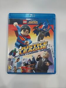 New ListingLego 5  DC Super Heroes Justice League  Blu-ray + DVD Lot +The Lego Movie