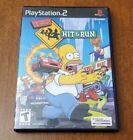 The Simpsons Hit & Run PlayStation 2 Complete Manual Black Label Ps2 and Ps3 CiB