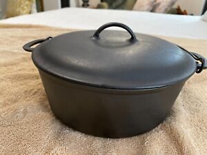 Vollrath # 8 Cast Iron Dutch Oven and Lid Restored