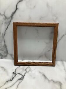 Solid Wood Layered Picture Frame  Vtg Frame Only Fits 8”x8”