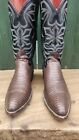 DAN POST RARE EXOTIC TEJU LIZARD GREAT CONDITION MADE USA BOOT SIZE 10.5 D