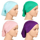 Women Under Scarf Tube Bonnet Cap Casual Bone Islamic Head Cover Hijab Hair Wrap