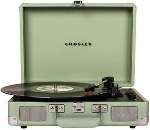 Crosley CR8005F-MT Cruiser Plus Vintage 3-Speed Bluetooth in/Out Suitcase Vin...