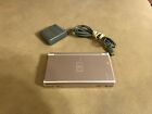 Nintendo DS Lite Coral Pink System Console with Charger - Tested