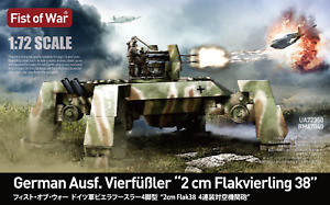 Modelcollect UA72350 - 1:72 Fist Of War, WWII Germany E50 With Flak 38