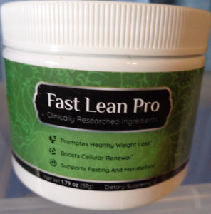 Fast Lean Pro - Weight Management Support Shake Powder - 30 Servings Exp 10/2025