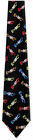 Men's Mathematician Novelty Necktie Black Yellow Red Fun Gifts Party Occasions