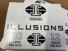 2022 PANINI ILLUSIONS FOOTBALL CELLO BOX - 12 FACTORY SEALED FAT PACKS RURDY RC