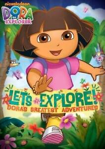 Dora The Explorer: Let's Explore! Dora's Greatest Adventures - DVD - VERY GOOD