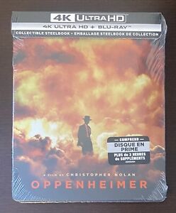 Oppenheimer 4K Ultra HD UHD Steelbook NEW & SEALED