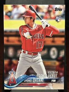 New Listing2018 Topps Update Series - Rookie Debut #US285 Shohei Ohtani (RC)