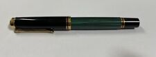 Pelikan Fountain Pen Souveran M600 Striped Green Nib EF 14K