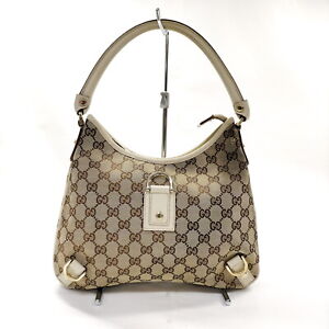Gucci Shoulder Bag  Brown Canvas 2651663