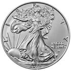 2023 1 oz American Silver Eagle Coin (BU) .999 Fine (Lot of 5) Ships Fast!