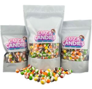 CUZA Candies Freeze Dried Rainbow Crunch Candy - Choose Size- Ships Daily