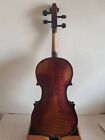 New 4/4 violin Stradi model flamed maple back spruce top hand carved K3973