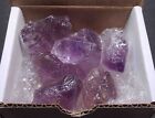 Amethyst Box 1/2 Lb Natural Bright Purple Crystal Chunks Gemstone Raw Specimens