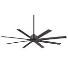 Minka Aire Xtreme H2O 65 in. Indoor/Outdoor Smoked Iron Ceiling Fan with Remote