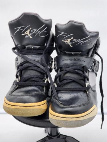 Nike Jordan Flight 45 High Silver Grey Black Size 6 Y 524865-010 Retro TEEN