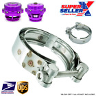 UPGRADED Stainless Steel V-Band Clamp for TiAL BV50, Q, QR Series 50mm BOV