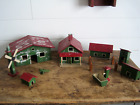 Old Pennsylvania Eleven Wood Original Paint Handmade Farm Red Green Christmas