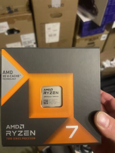 AMD Ryzen 7 7800X3D Processor (5 GHz, 8 Cores, Socket AM5) Boxed