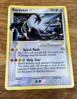 Vintage Rayquaza 2005 Pokemon EX Deoxys Gold Star Holo 107/107 Fire Card