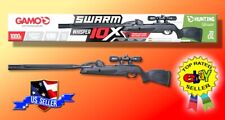 Gamo Swarm Whisper 10X .22 Caliber 10 Shot Break Barrel Air Rifle with Scope