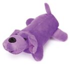 Zanies Dog Plush Toy Squeaker Neon Big Yelper Purple 7
