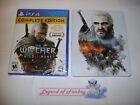 Witcher III 3 Wild Hunt: Steelbook + GOTY/Complete Edition ps4 ps5 PlayStation 4