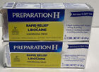2 Pack, PreparationH Rapid Relief Hemorrhoidal Cream 1oz exp:1024#3100