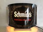 Schmidts Beer Philadelphia Lighted Beer Sign Light Cash Register Bar. Excellent!