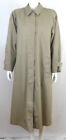 Vintage London Fog Trench Coat 14 Reg Tan All Weather Insulated Zip Out Lining