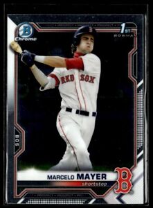2021 Bowman Draft Chrome Marcelo Mayer Boston Red Sox #BDC-174