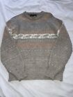 Vintage kennington Mens Sweater Size M Crewneck Multi Color Horizontal Striped