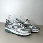 Skechers Shape Ups Womens Size 8 Shoes Silver Blue Sneakers Tennis Shoes