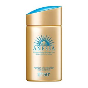 [US Seller] ANESSA Sunscreen Perfect UV Skin Care Milk SPF50 + PA ++++ 60ml New