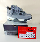 Nike Air Jordan 4 Retro Sneakers Mens Size 7.5 Cool Grey Chrome 308497 001 2004