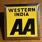 AUTOMOBILE ASSOCIATION AA WESTERN INDIA CAR GRILL BADGE AUTO MOTOR CLUB
