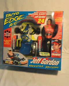 Radio Controlled Taiyo Edge R/C 2357 Jeff Gordon Free Style Race Kart New Sealed