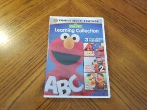 Sesame Street Learning Collection DVD - 3 Full Length Features - 2014 - Elmo
