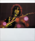 LED ZEPPELIN POSTER PAGE . 1975 JIMMY PAGE EARLS COURT LONDON . T60