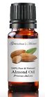Almond (Sweet) Oil - 5 mL - 100% Pure and Natural - Free Shipping - US Seller