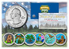 2020 2021 COLORIZED National Parks America the Beautiful Coins Quarters SET of 6