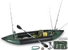 Sea Eagle 350FX Inflatable Deluxe Solo Fishing Kayak Startup Pkg Tough Toplayer✅