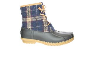 STQ Womens Blue Snow Boots Size 9 (5321661)