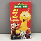 Sesame Street Sing Hoot Howl VHS Video Tape PBS Kids Elmo Song BUY 2 GET 1 FREE