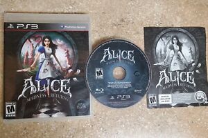 Alice: Madness Returns (Sony PlayStation 3, 2011), PS3, CIB, Inserts, Tested